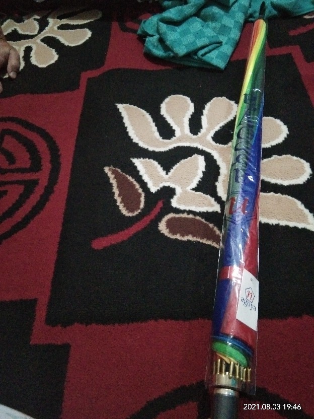 [ Polos Eceran ] Payung Golf Besar Jumbo Pelangi Rainbow 16 Jari Kuat Kokoh Payung Jualan Dan Foto