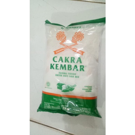 

TEPUNG TERIGU CAKRA KEMBAR 1KG