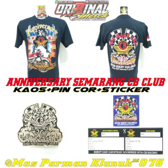 ANNIVERSARY 30TH SEMARANG CB CLUB