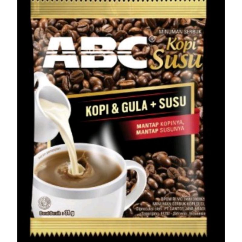 

kopi ABC, kopi kapal api mix, kopi luwak white coffie, kopi indocape cofimix isi 10 pcs per harga