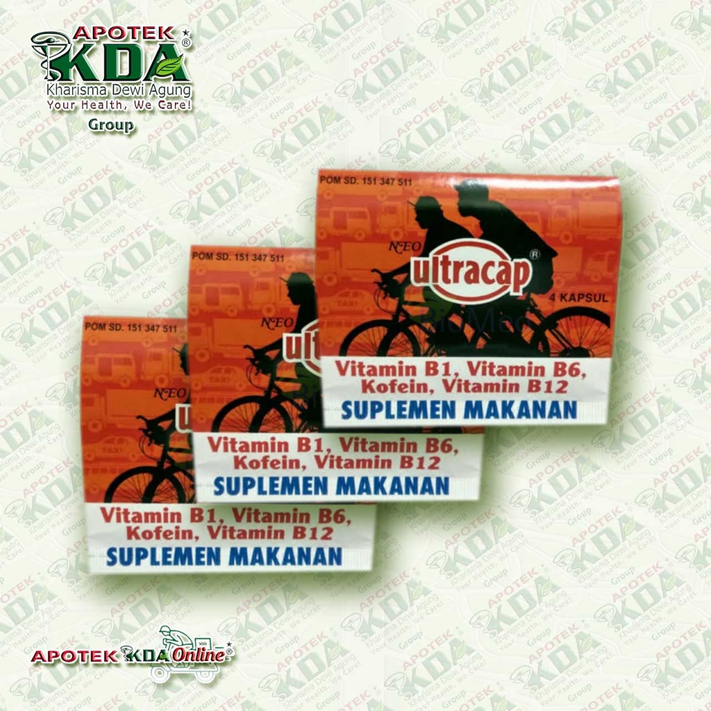 Jual ULTRACAP 4 TABLET | SUPLEMEN MAKANAN | Shopee Indonesia