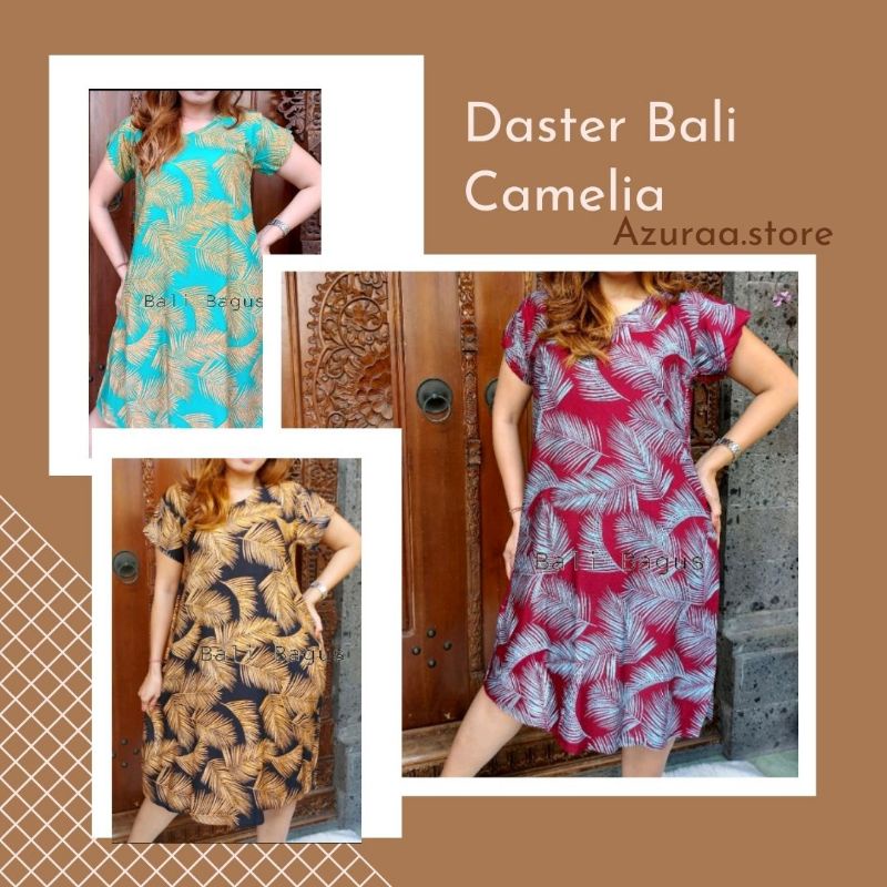 Daster Bali Rayon Kekinian || Daster Bali Camelia || Daster Rumahan Kekinian