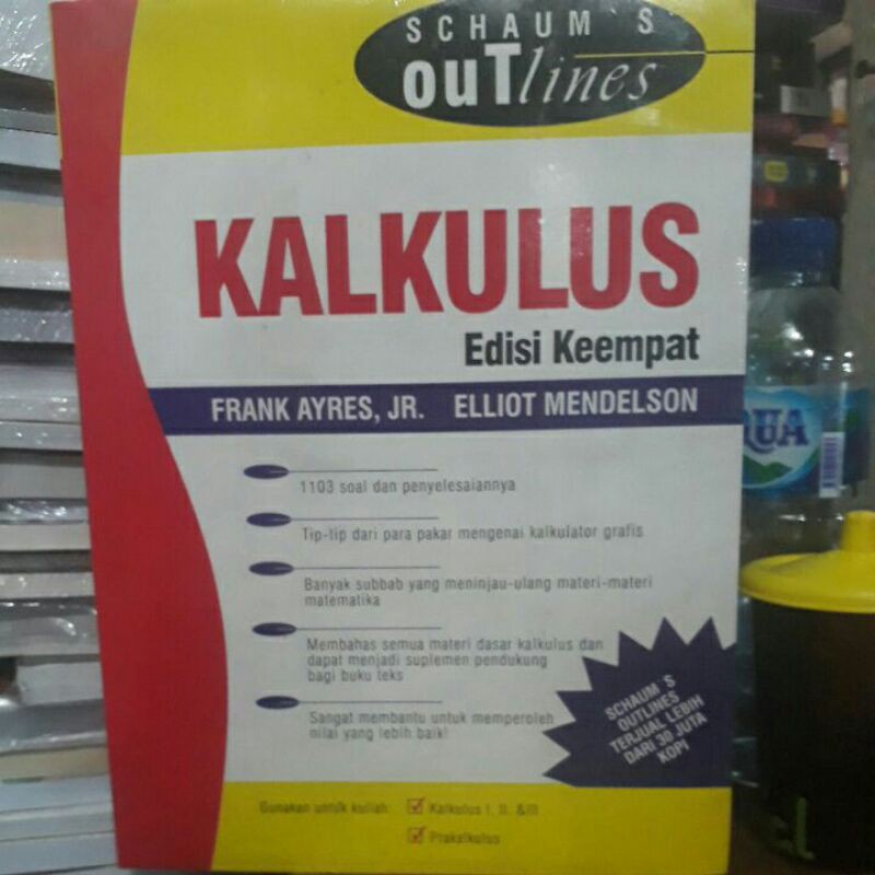 Kalkulus edisi 4 scaum s out lines.