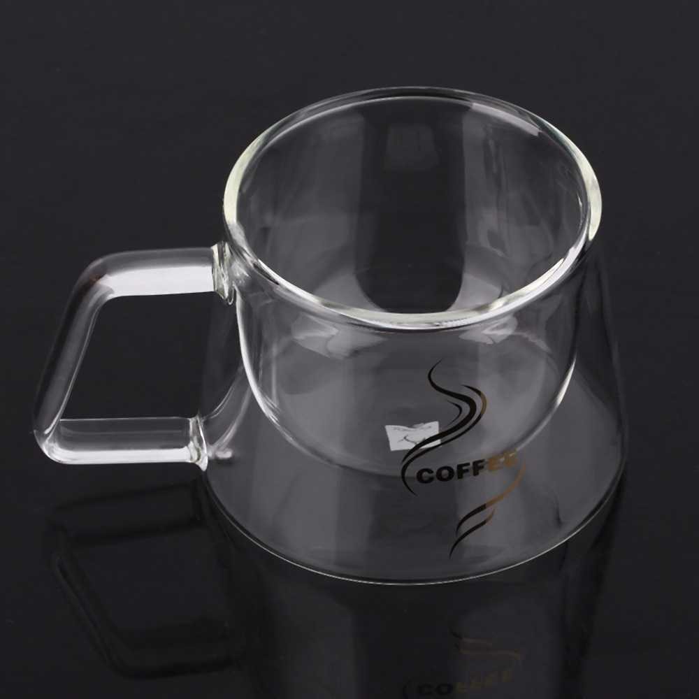 Gelas Cangkir Kopi Double Glass Coffee Mug 240ML || Grosir Barang Unik Murah Lucu-5