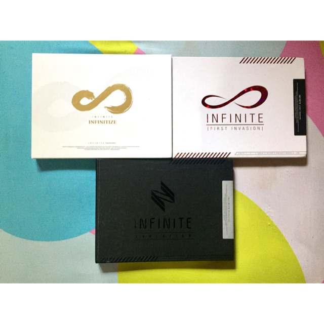 INFINITE album INFINITIZE - First Invasion - Evolution