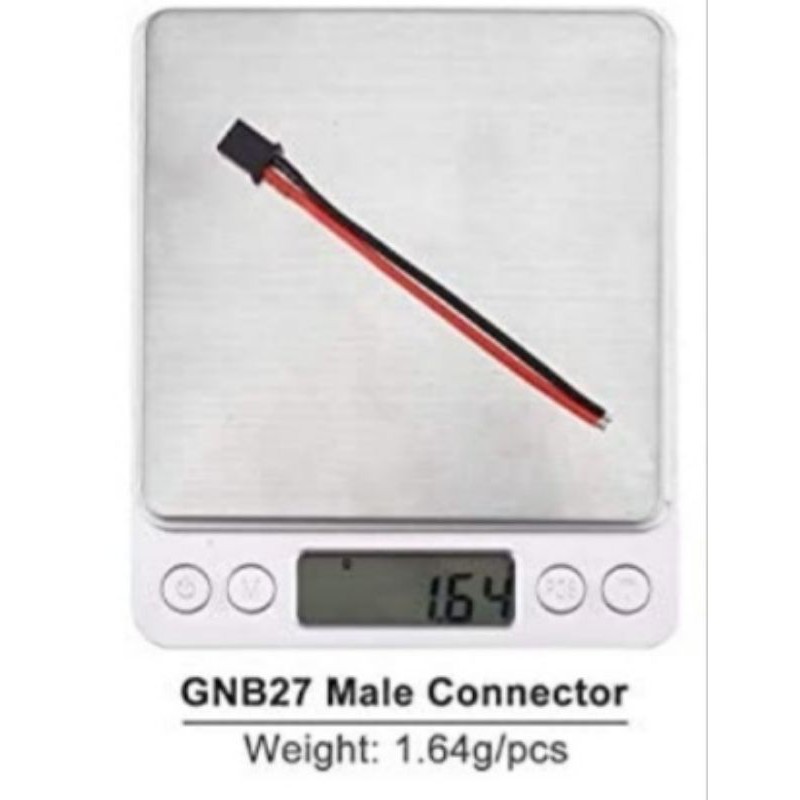 GAONENG GNB27 Connector 80mm 20AWG FPV Male  Cable for 1S Tiny Whoop Drone