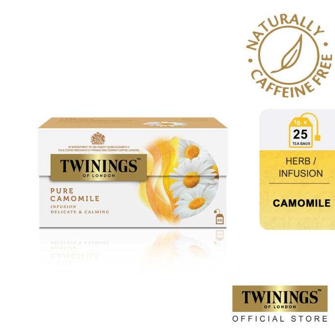 

Twinings Teh Celup Pure Camomile 25x1gr