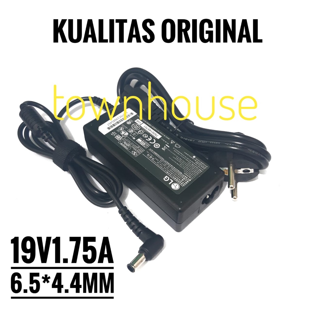 Charger Adapter for LG LG Monitor LCD TV AC Adaptor Kabel Catu Daya 32LH510 LCAP21C LCAP25B ADS-45SN-19-3 E225e1s E2251T E2051S