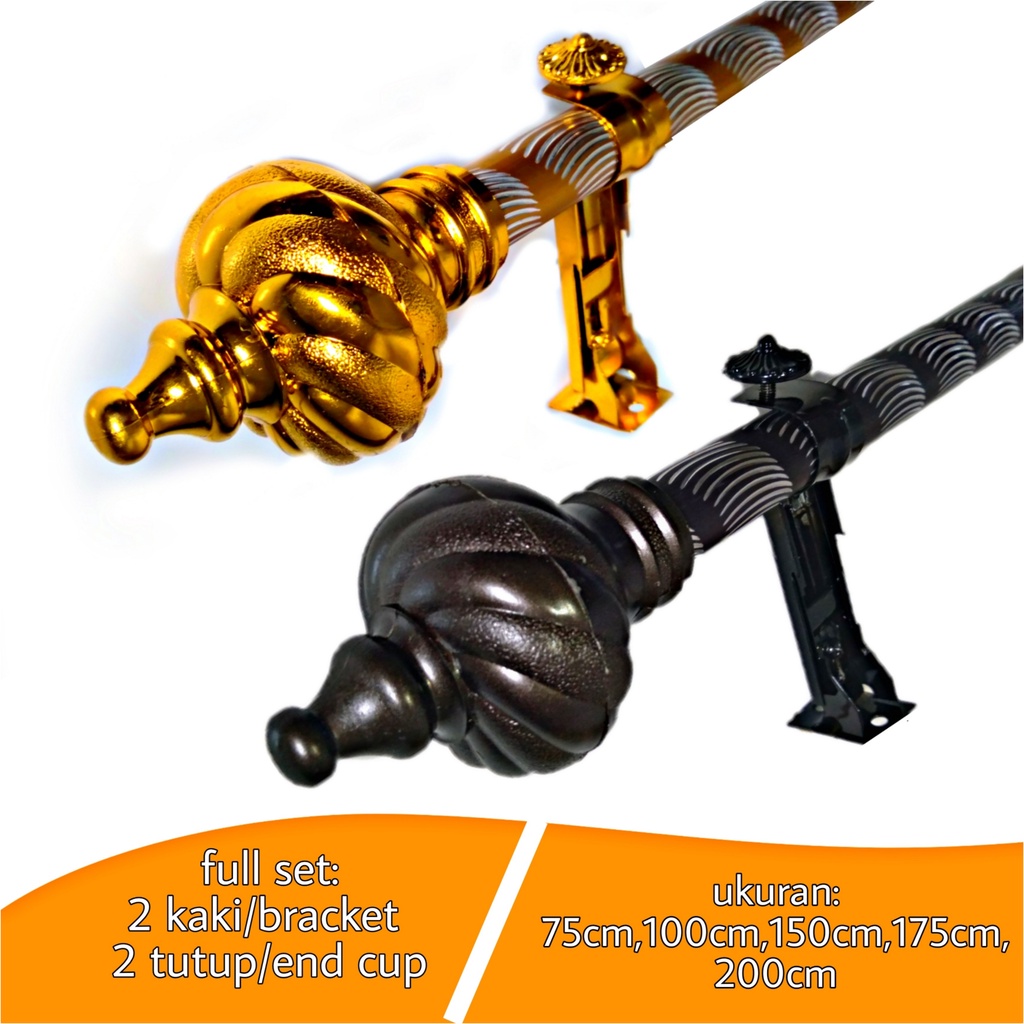 Besi gorden Batang gorden minimalis full set