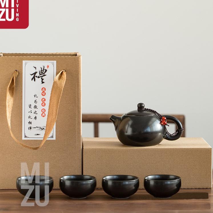 Toko Grosir Ready Stock Dqvk Oolong Classic Chinese Tea Pot Set 4 Cups Ceramic With Gift Box Teko 4 Cangkir Teh NRReJLbsAAEMmb