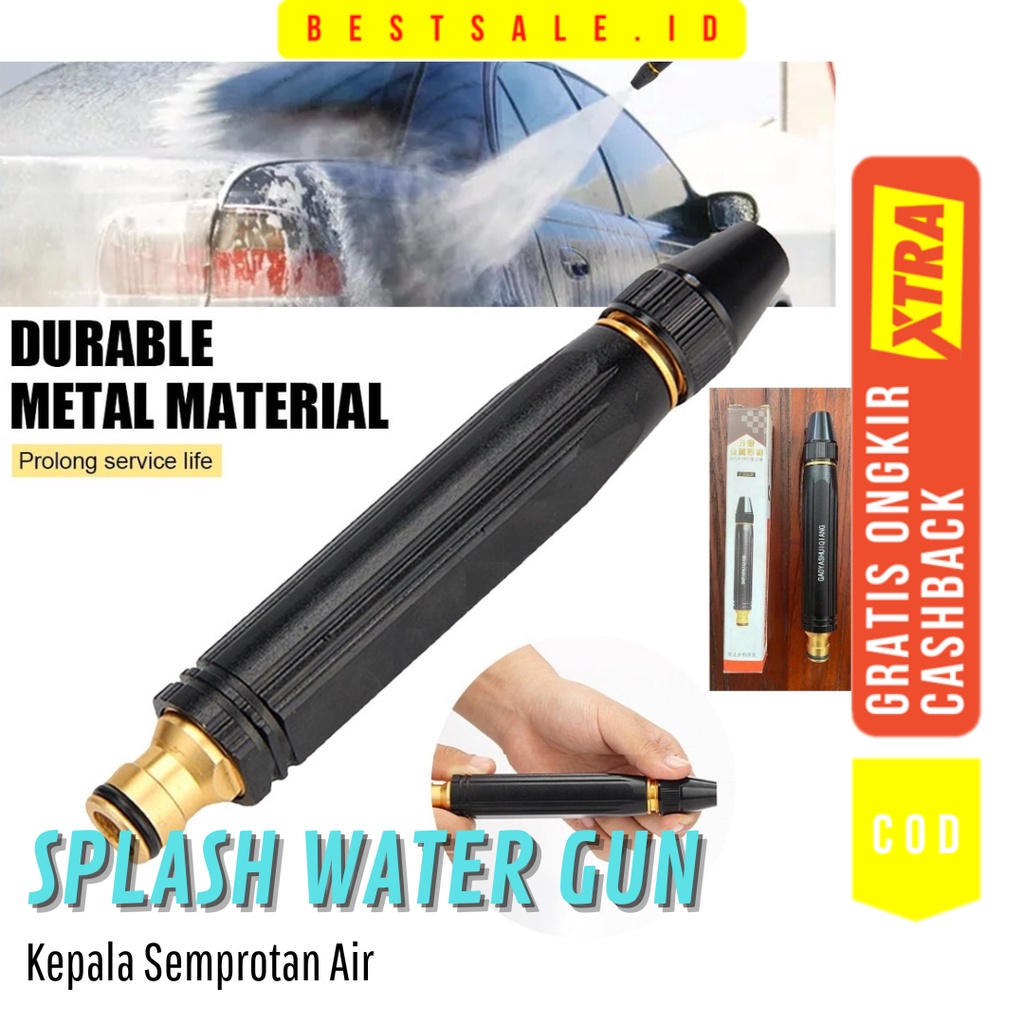 Semprotan Air Kuningan - Semprotan Pistol Air - Nozzle Spray Hose Water Gun