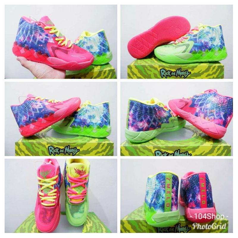 Promo Sepatu Basket Puma MB1 Rick Morty Galaxy
