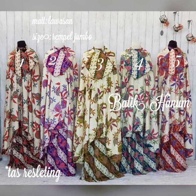 Zola Batik Mukena Batik Harum