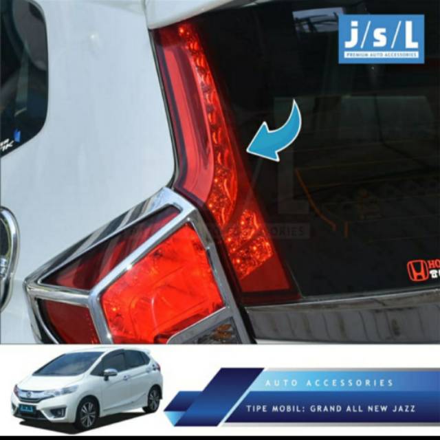 LED reflektor pilar Grand all new Jazz lampu jsl