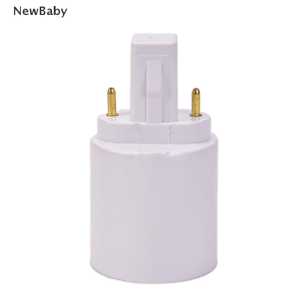 Newbaby Adapter Konverter Fitting Bohlam Lampu Halogen LED G23 Ke E27 E26