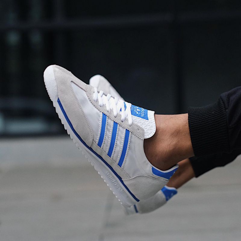 ADIDAS SL72 WHITE STRIP BLUE ORIGINAL