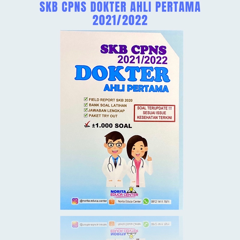 Buku Skb Cpns Dokter Ahli Pertama Dokter Umum 21 22 Terbaru Terlengkap Shopee Indonesia