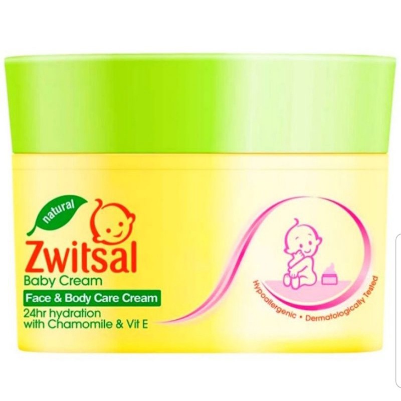 Zwitsal Body &amp; Face Cream 50 g / Cream Bayi / Cream Zwitsal