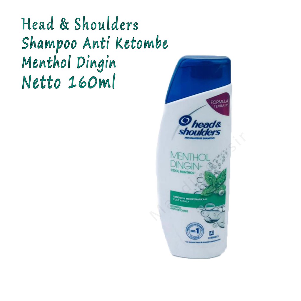 Shampo anti ketombe * Head &amp; Shoulders * Aroma Cool Menthol * 160ml