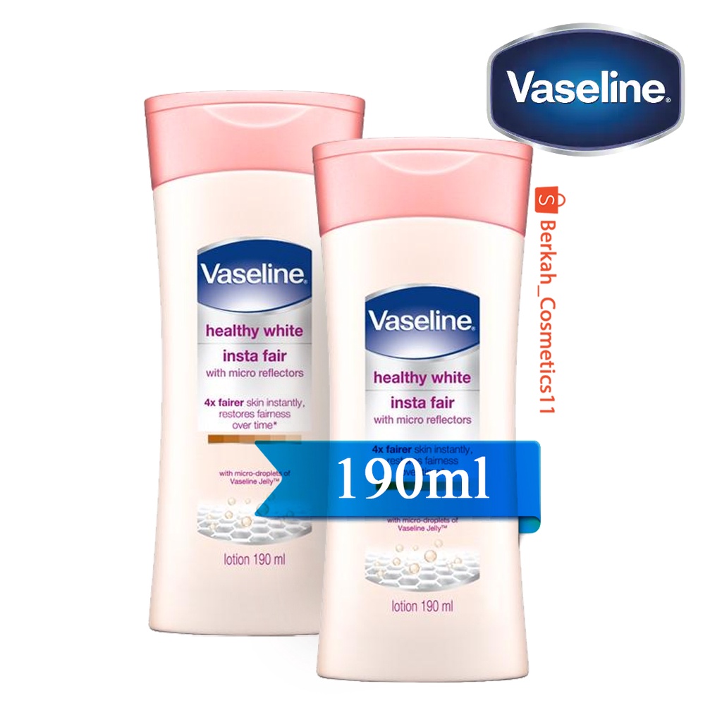 Vaseline Lotion Healthy White Insta Fair 190 ml