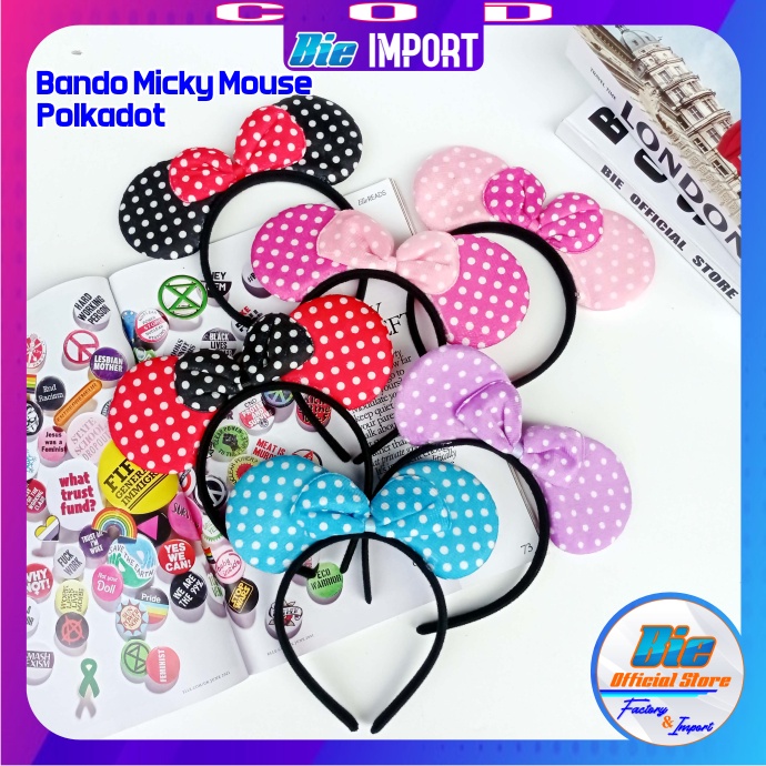 Bando Micky Mouse 4 Model Premium Impor Best Seller