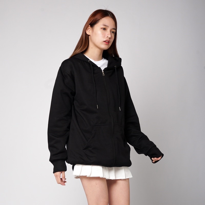 Stiego-Jaket Hoodie Polos Zipper jaket Switer UNISEX (PRIA &amp; WANITA) Korea dupe carla