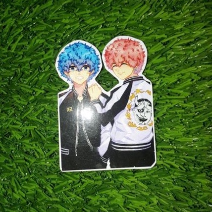

Stiker Kawata Brother Angry Smiley Anime Manga Tokyo Revengers Sticker