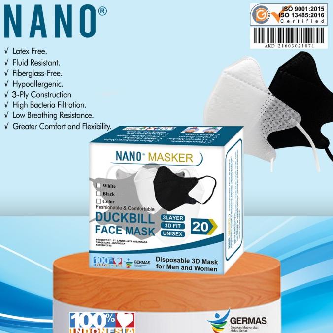 Masker Duckbill / Masker Duckbill Premium / Masker Duckbill Nano