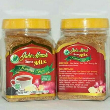 

jahe merah mix asli kencono sari 250gr