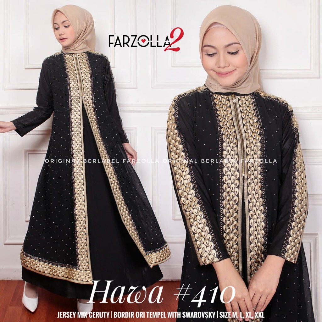 GAMIS MUSLIMAH ABAYA ARAB HAWA #410 FARZOLLA2