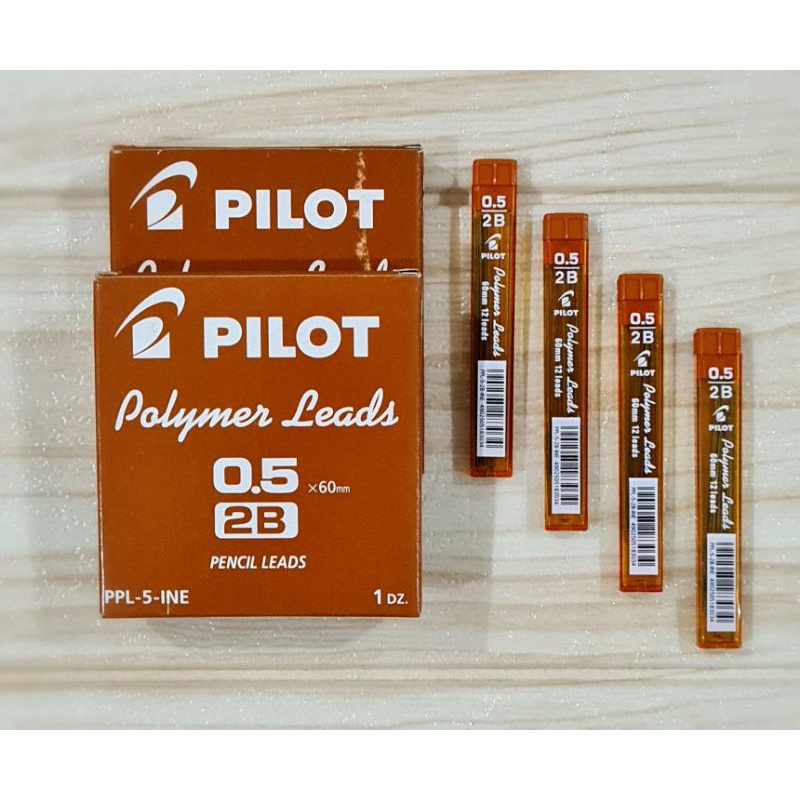 

ISI PENSIL MEKANIK 0.5 2B / ISI PENSIL PILOT 0.5 2B