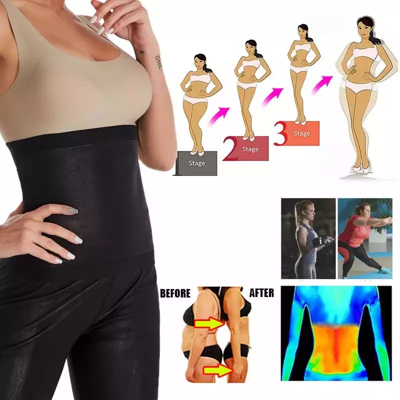 LARISTERUS79 KORSET SAUNA pelangsing perut buncit pembakar lemak hot shaper pria wanita k018 ORIGINAL