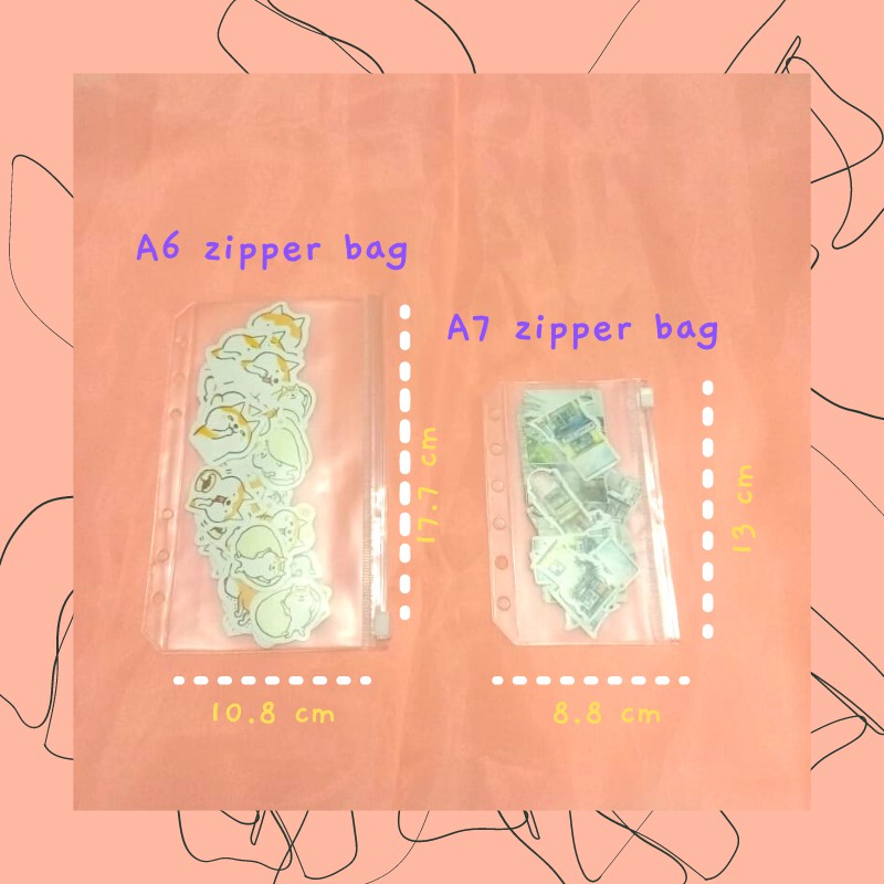 

ZIPLOCK BINDER A6 A7