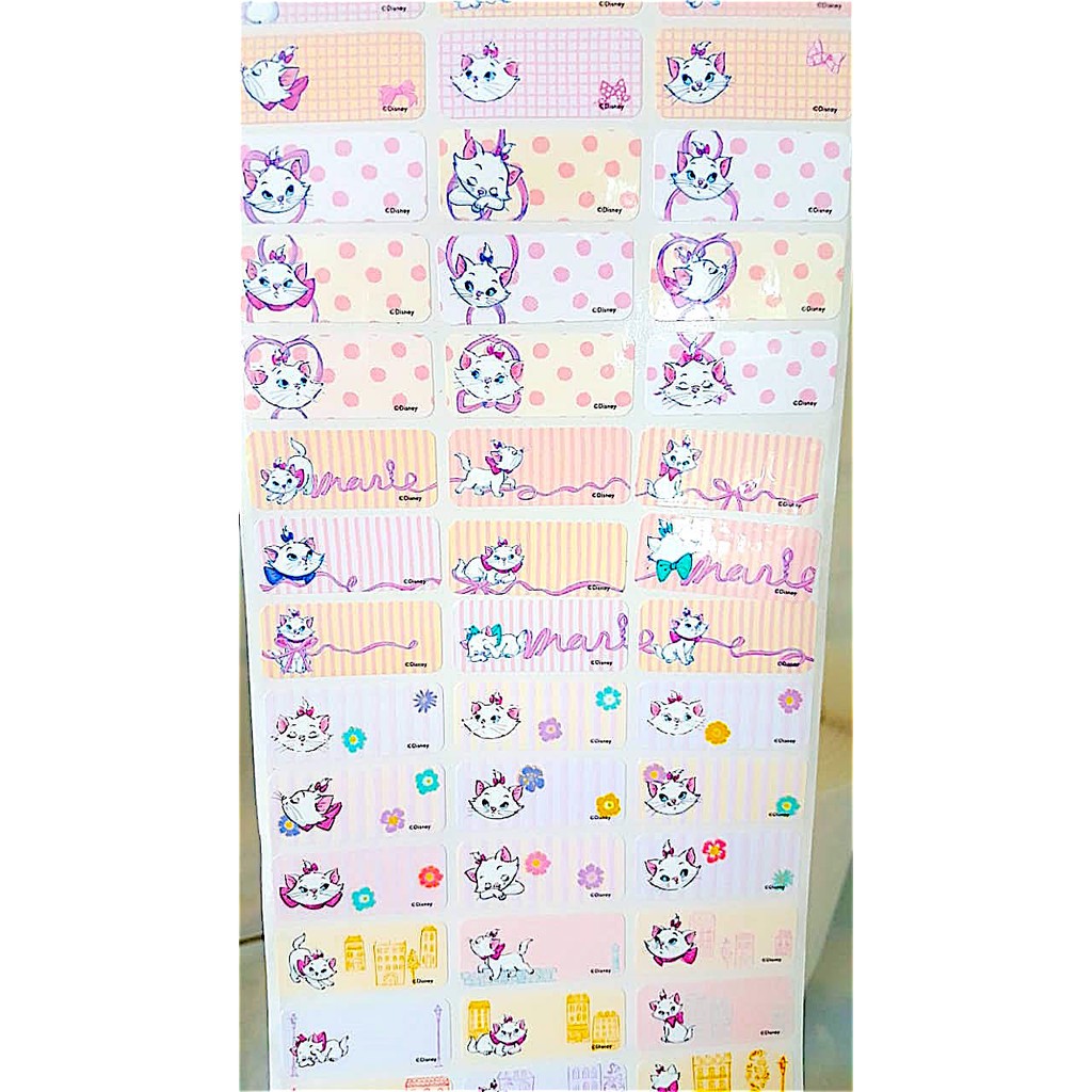 

Label nama waterproof Stiker anti air Premium Marie Aristocrat Ori