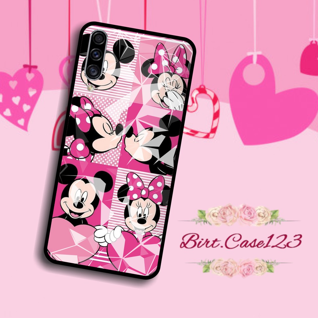 softcase diamond gambar MINNIE MOUSE Oppo A3s A1k A5 A9 2020 A7 F9 A5s A31 A52 A92 A37 A53 A83 BC616