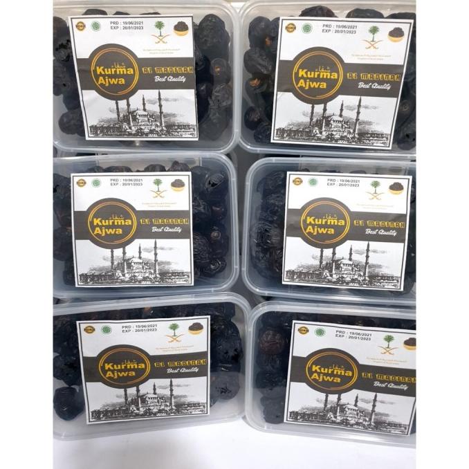 

Madinah 1Kg Exp2023 Ajwa Jumbo Super Asli Nabi Kurma Original Kurma Pwjp_Qy14Z