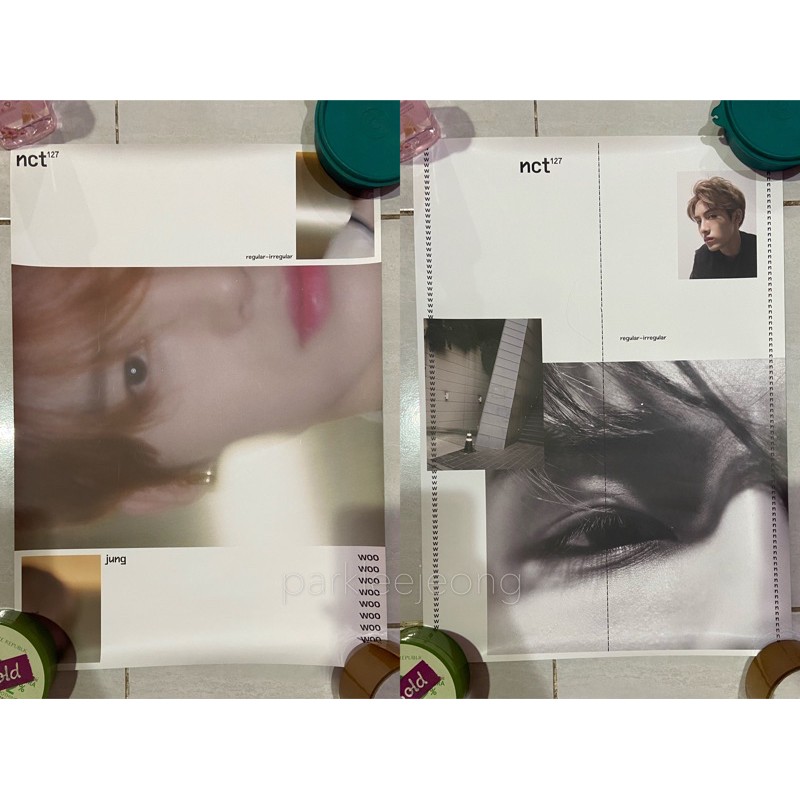 Rolled Poster NCT c127 OFFICIAL  Regular Irregular Jungwoo Winwin pc regulate wayv