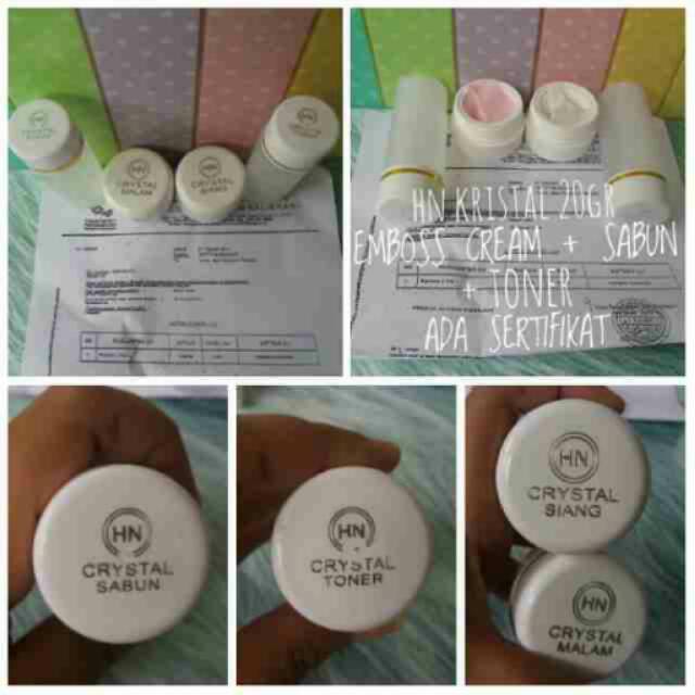 Cream HN crystal original