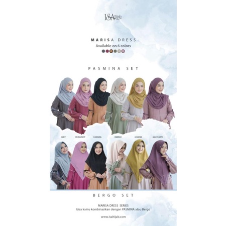 Marisa dress ORI by Isa hijab