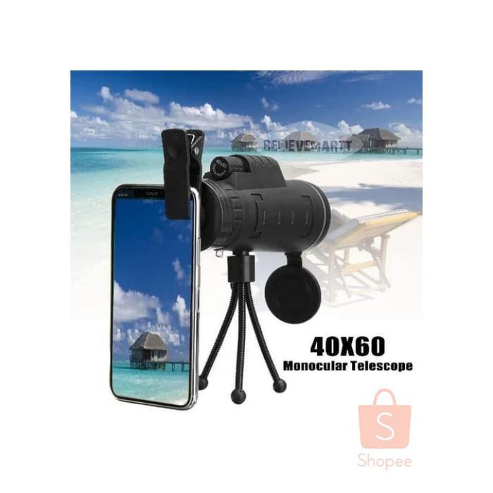 TEROPONG TPO2G74 TELESCOPE MONOCULAR TELESKOP 40X60 HD SUPER ZOOM HP 40 X 60 K
