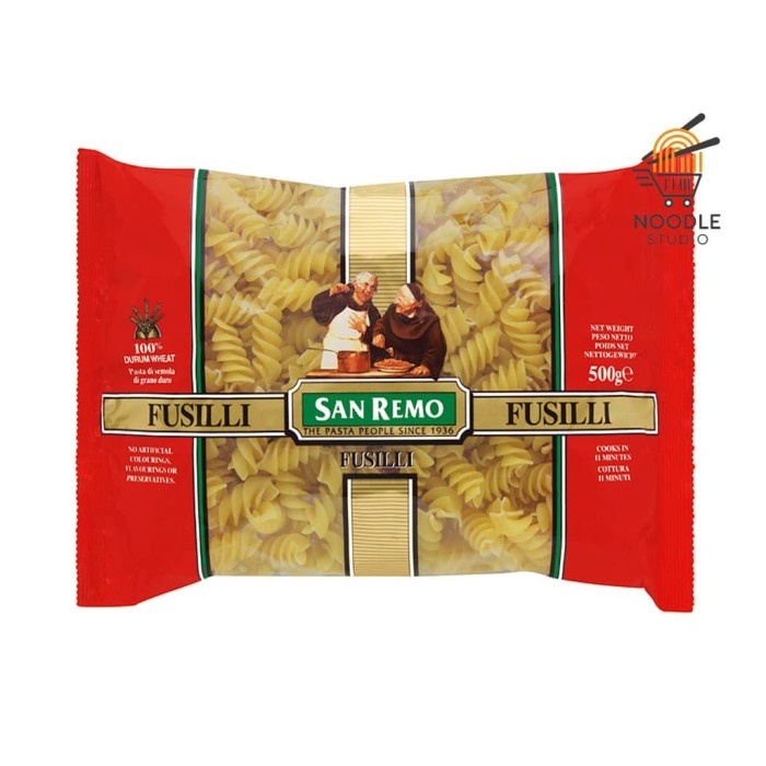 

Pasta-Aneka- San Remo - Pasta Fusilli No 56 -Aneka-Pasta.