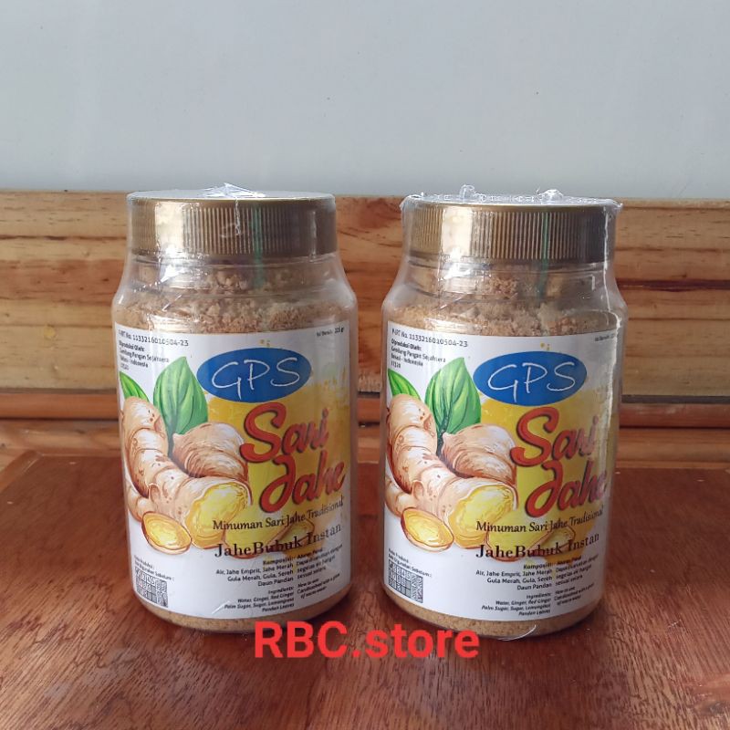 

GPS SARI JAHE BUBUK original 225 gr/minuman homemade/Sari Jahe merah/minuman herbal homemade