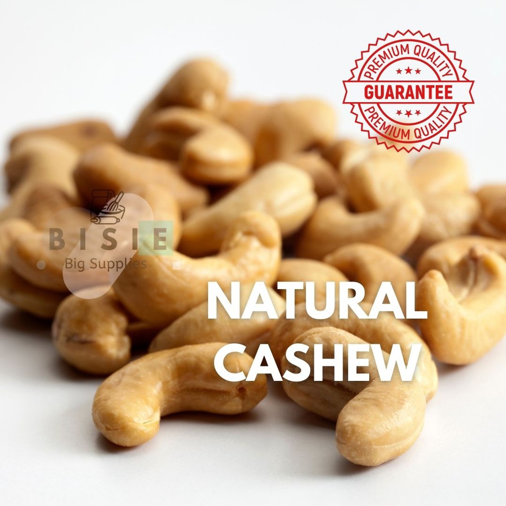 

Kacang Mete / Kacang Mente / Mede Mentah / Natural Original Cashew Nuts 200gr - 500gr
