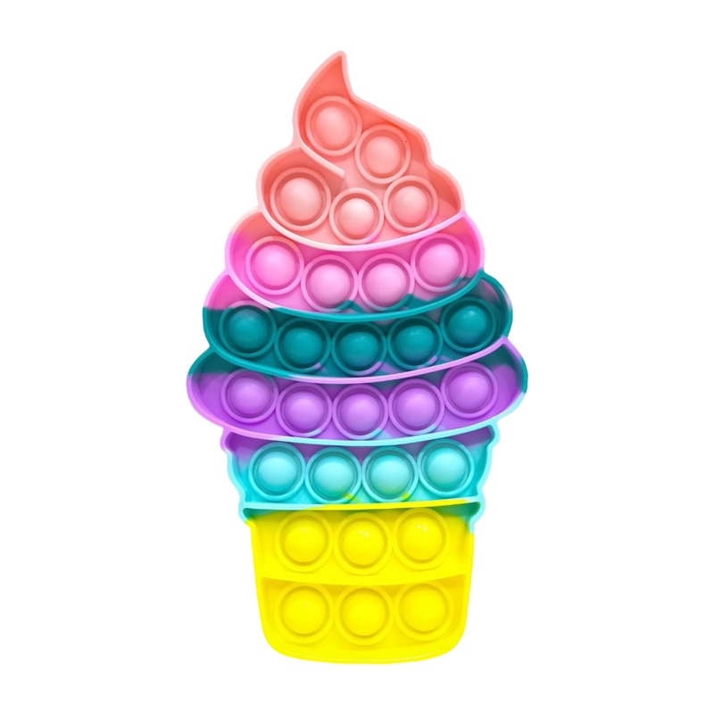 NEW POP IT/pop it fidget/viral/tiktok/mainan murah/mainan hits-Ice Cream Cone Jelly