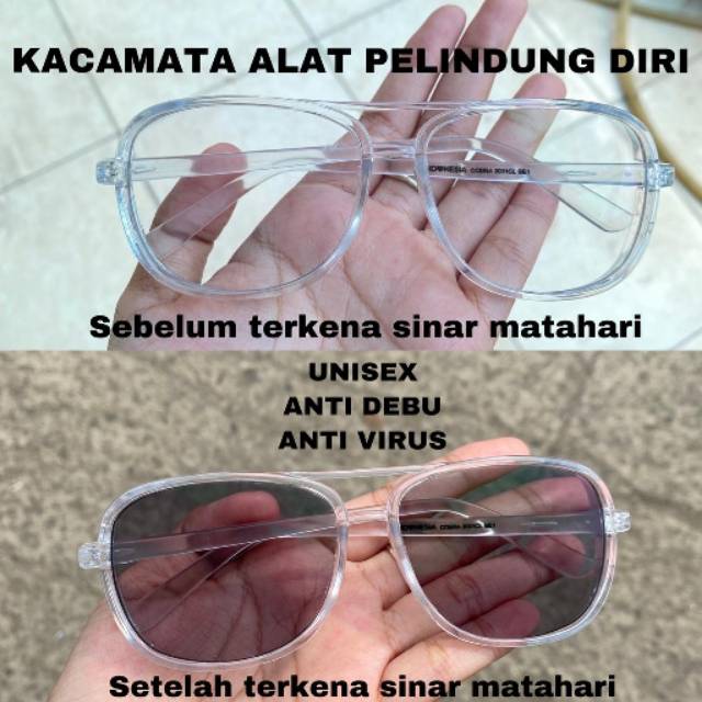 Kacamata safety Cobra- Lensa Photocromic