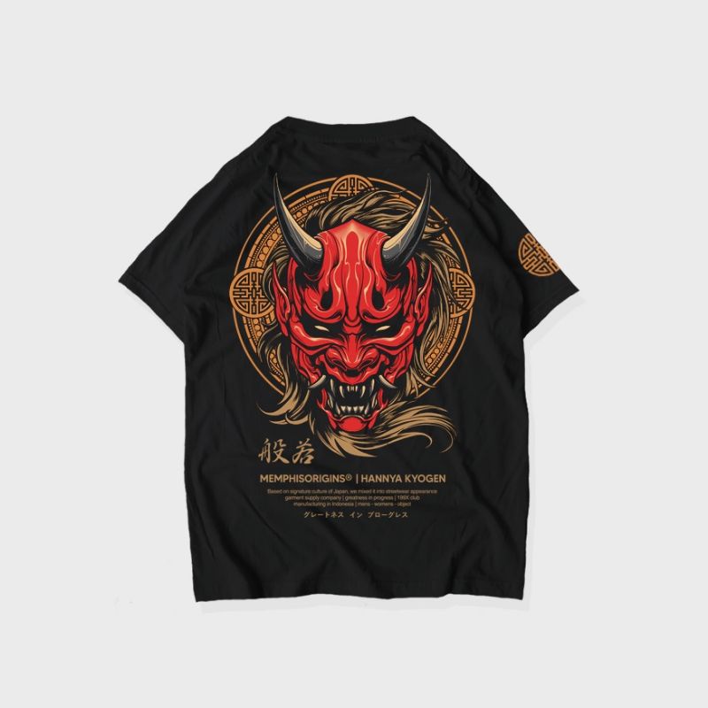 TSHIRT MEMPHIS - HANNYA KYOGEN V2