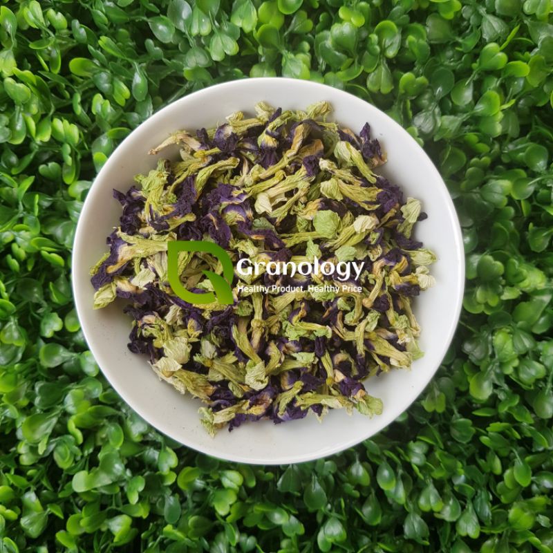 Bunga Telang Kering / Dried Telang Flower (50 gram) by Granology