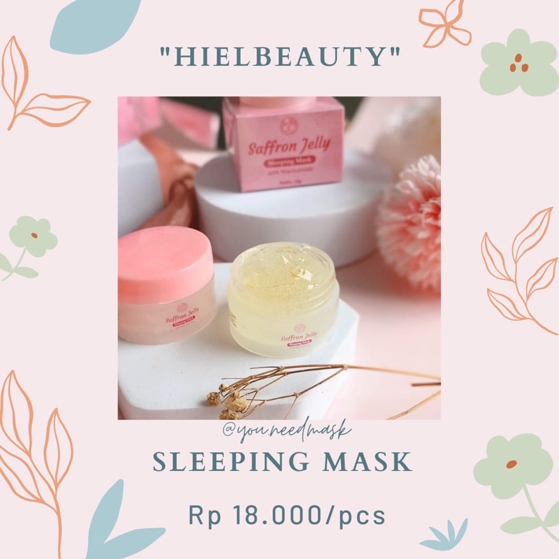 HIEL SLEEPING MASK SAFFRON