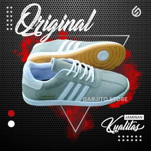 Sepatu Sneakers Casual Adidas Gazelle Leather Man Grade Ori