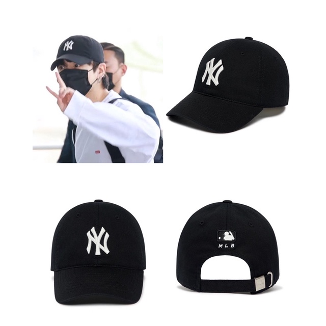 [PRE ORDER] MLB N-COVER UNSTRUCTURE BALLCAP BTS JUNGKOOK MLB BALLCAP BALL CAP MLB